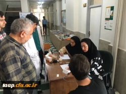 برگزاری ایستگاه تندرستی به مناسبت هفته سلامت و سراهای دانشجویی 6