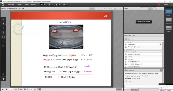 کارگاه "طراحی آزمایش های ساده برای تدریس شیمی" توسط انجمن شیمی پردیس علامه امینی تبریر برگزار گردید. 2