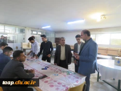 8 خرداد انتخابات شورای صنفی - رفاهی دانشجویان پردیس علامه امینی از ساعت 9 صبح تا 17 عصر برگزار شد. 2