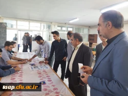 8 خرداد انتخابات شورای صنفی - رفاهی دانشجویان پردیس علامه امینی از ساعت 9 صبح تا 17 عصر برگزار شد. 6