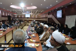 آیین تکریم و معارفه سرپرست امور پردیس های دانشگاه فرهنگیان استان آذربایجان شرقی برگزار شد. 8