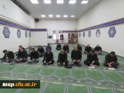 مراسم عزاداری آقا ابا عبدالله الحسین در پردیس علامه امینی تبریز 2