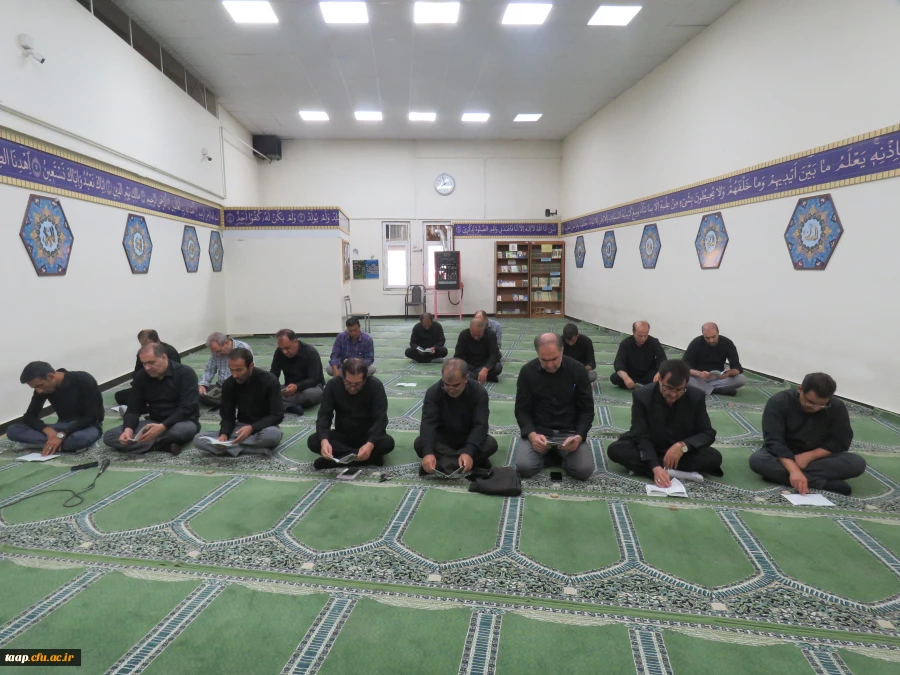 مراسم عزاداری آقا ابا عبدالله الحسین در پردیس علامه امینی تبریز 2