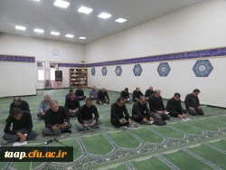 مراسم عزاداری آقا ابا عبدالله الحسین در پردیس علامه امینی تبریز 4