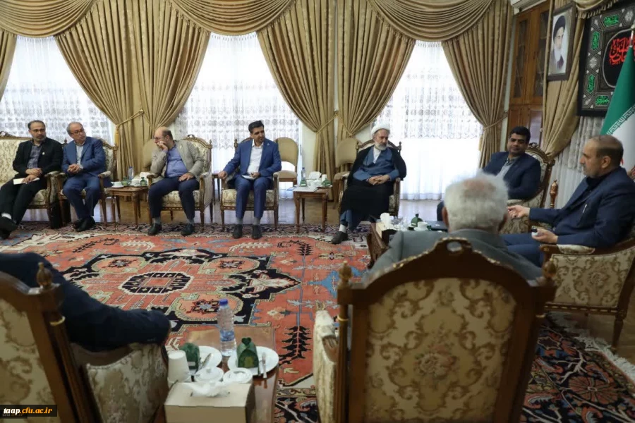 برگزاری جلسه هیات امنای دانشگاه فرهنگیان استان 8