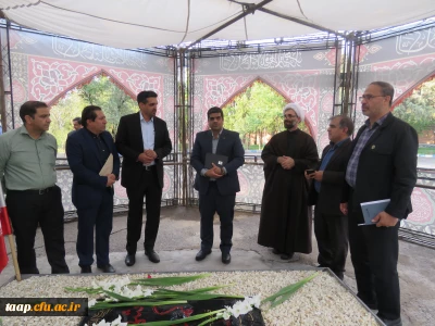 بازدید دکتر غیاثی رئیس دانشگاه فرهنگیان کشور از دانشگاه فرهنگیان آذربایجان شرقی