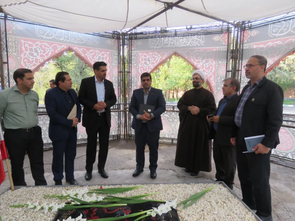 بازدید دکتر غیاثی رئیس دانشگاه فرهنگیان کشور از دانشگاه فرهنگیان آذربایجان شرقی 2