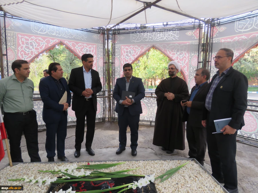 بازدید دکتر غیاثی رئیس دانشگاه فرهنگیان کشور از دانشگاه فرهنگیان آذربایجان شرقی 3