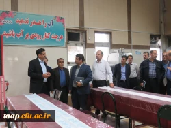 بازدید دکتر غیاثی رئیس دانشگاه فرهنگیان کشور از دانشگاه فرهنگیان آذربایجان شرقی 5