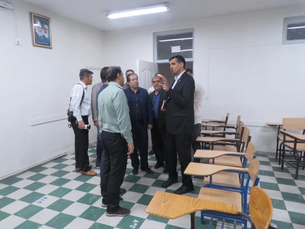 بازدید دکتر غیاثی رئیس دانشگاه فرهنگیان کشور از دانشگاه فرهنگیان آذربایجان شرقی 8