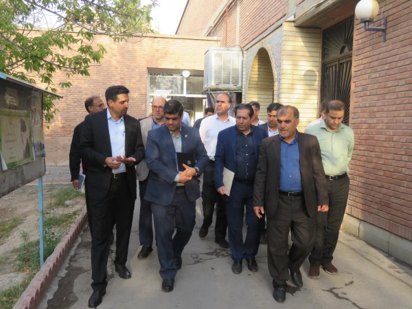 بازدید دکتر غیاثی رئیس دانشگاه فرهنگیان کشور از دانشگاه فرهنگیان آذربایجان شرقی 9