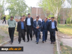بازدید دکتر غیاثی رئیس دانشگاه فرهنگیان کشور از دانشگاه فرهنگیان آذربایجان شرقی 10