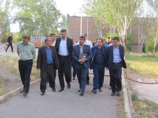 بازدید دکتر غیاثی رئیس دانشگاه فرهنگیان کشور از دانشگاه فرهنگیان آذربایجان شرقی 10