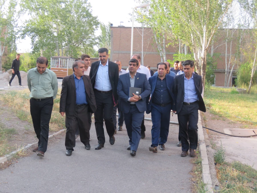 بازدید دکتر غیاثی رئیس دانشگاه فرهنگیان کشور از دانشگاه فرهنگیان آذربایجان شرقی 10