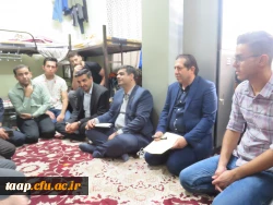 بازدید دکتر غیاثی رئیس دانشگاه فرهنگیان کشور از دانشگاه فرهنگیان آذربایجان شرقی 12