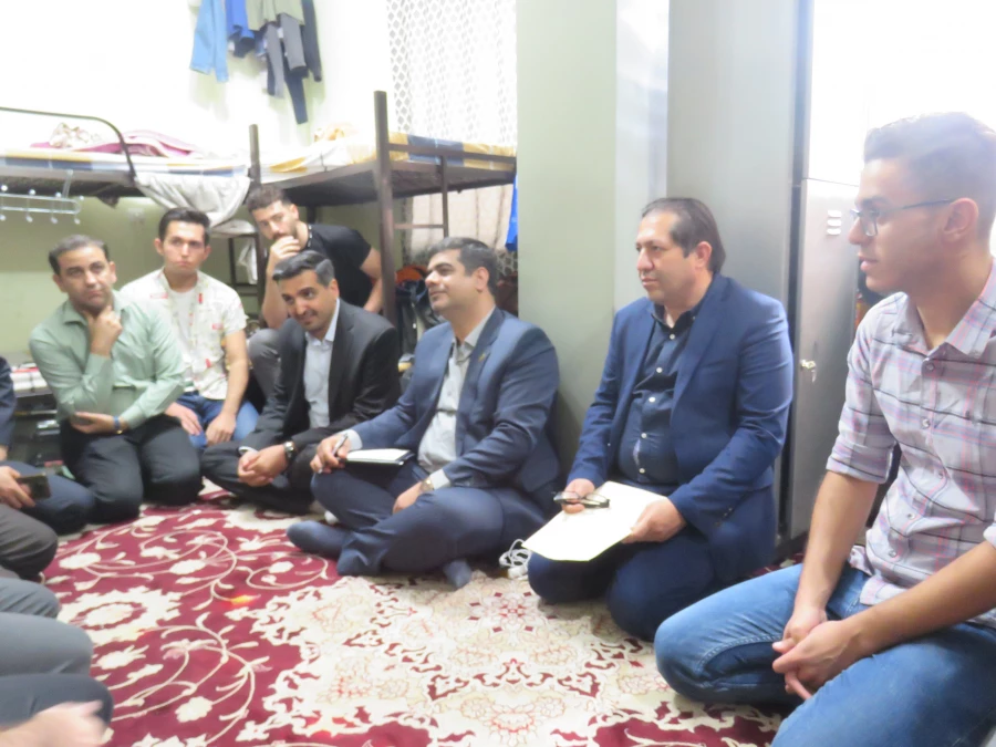 بازدید دکتر غیاثی رئیس دانشگاه فرهنگیان کشور از دانشگاه فرهنگیان آذربایجان شرقی 12