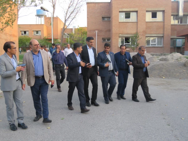 بازدید دکتر غیاثی رئیس دانشگاه فرهنگیان کشور از دانشگاه فرهنگیان آذربایجان شرقی 13