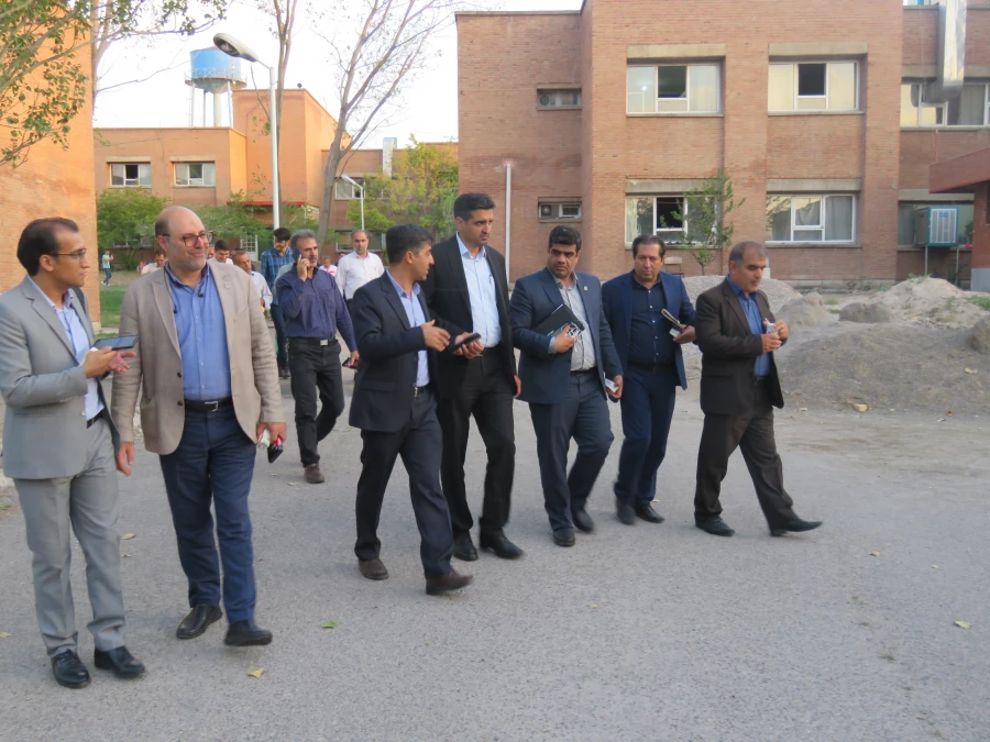 بازدید دکتر غیاثی رئیس دانشگاه فرهنگیان کشور از دانشگاه فرهنگیان آذربایجان شرقی 13