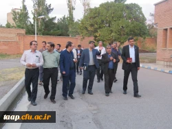 بازدید دکتر غیاثی رئیس دانشگاه فرهنگیان کشور از دانشگاه فرهنگیان آذربایجان شرقی 14