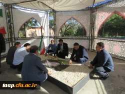 بازدید مدیر کل نوسازی استان آذربایجان شرقی از پردیس علامه امینی دانشگاه فرهنگیان استان 2