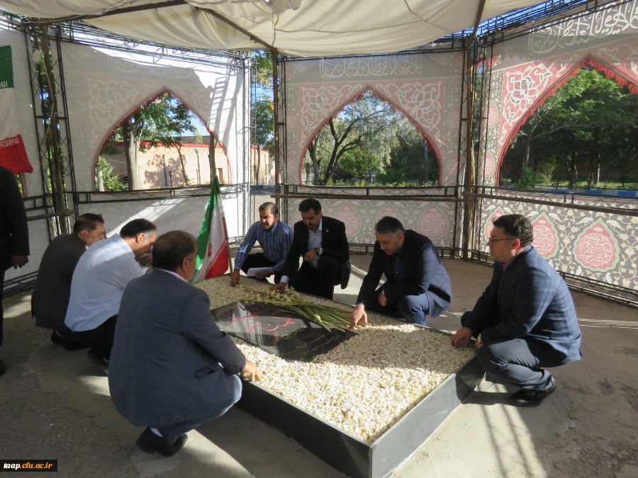 بازدید مدیر کل نوسازی استان آذربایجان شرقی از پردیس علامه امینی دانشگاه فرهنگیان استان 2