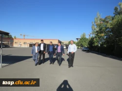 بازدید مدیر کل نوسازی استان آذربایجان شرقی از پردیس علامه امینی دانشگاه فرهنگیان استان 6