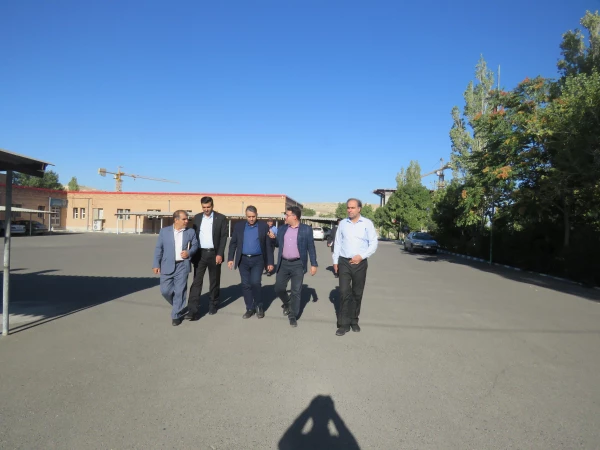 بازدید مدیر کل نوسازی استان آذربایجان شرقی از پردیس علامه امینی دانشگاه فرهنگیان استان 6