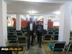 بازدید مدیر کل نوسازی استان آذربایجان شرقی از پردیس علامه امینی دانشگاه فرهنگیان استان 7