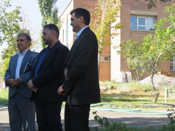 بازدید مدیر کل نوسازی استان آذربایجان شرقی از پردیس علامه امینی دانشگاه فرهنگیان استان 8