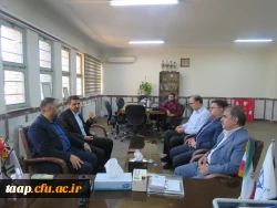 بازدید مدیر کل نوسازی استان آذربایجان شرقی از پردیس علامه امینی دانشگاه فرهنگیان استان 9