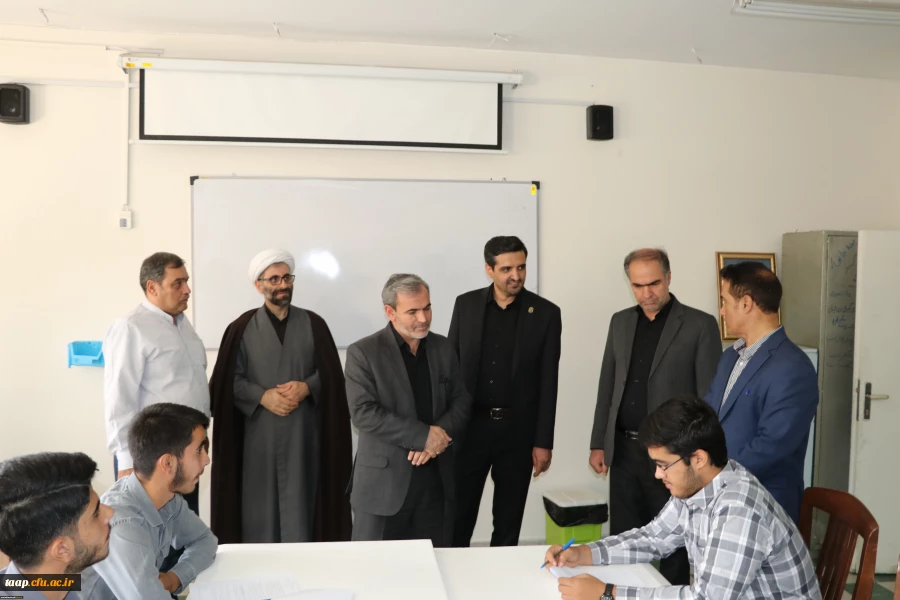 بازدیدمدیرکل آموزش و پرورش استان و رئیس دانشگاه فرهنگیان آذربایجان شرقی از فرایند مصاحبه پذیرفته شدگان چند برابر ظرفیت دانشگاه فرهنگیان آذربایجان شرقی 5