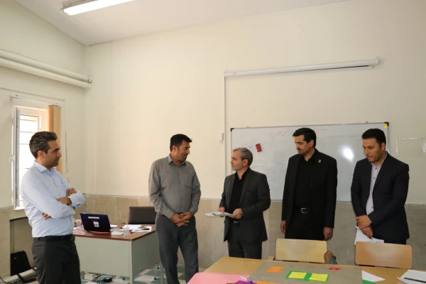 بازدیدمدیرکل آموزش و پرورش استان و رئیس دانشگاه فرهنگیان آذربایجان شرقی از فرایند مصاحبه پذیرفته شدگان چند برابر ظرفیت دانشگاه فرهنگیان آذربایجان شرقی 9