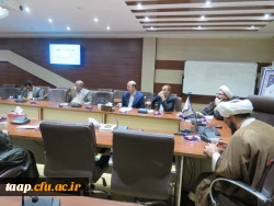 نشست هم اندیشی استادان معارف اسلامی دانشگاه فرهنگیان استان 7