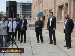 اساتید،کارکنان ودانشجویان پردیس علامه امینی همانند سایر آزادگان جهان در حرکتی خودجوش نسبت به این جنایت تاریخی شدیدا اعتراض نمودند. 4