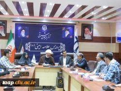 جلسه شورای تشکل های دانشجویی با حضور دکتر مبشری
 2