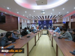 جلسه شورای تشکل های دانشجویی با حضور دکتر مبشری
 2