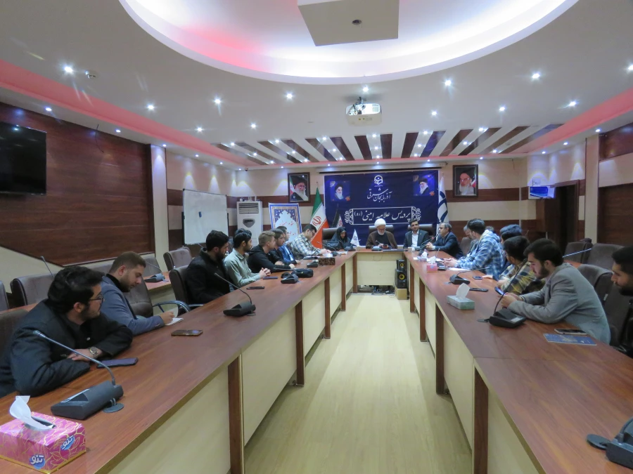 جلسه شورای تشکل های دانشجویی با حضور دکتر مبشری
 2