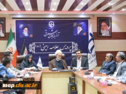 جلسه شورای تشکل های دانشجویی با حضور دکتر مبشری
 2