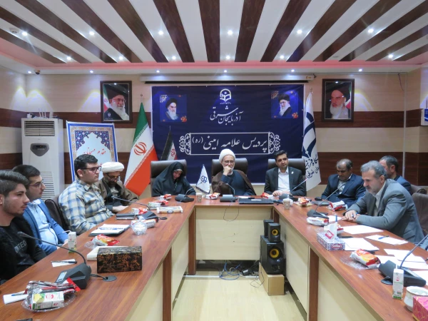 جلسه شورای تشکل های دانشجویی با حضور دکتر مبشری
 2