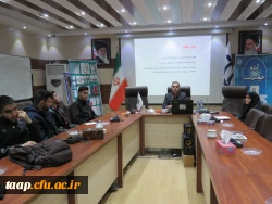 به همت واحدپژوهش و کتابخانه پردیس علامه امینی تبریز کارگاه مقاله نویسی برگزار شد. 3