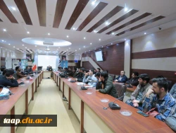 به همت واحدپژوهش و کتابخانه پردیس علامه امینی تبریز کارگاه مقاله نویسی برگزار شد. 4