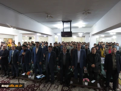 آیین گرامیداشت روز دانشجو با حضور معاون سیاسی ، امنیتی استاندارآذربایجان شرقی در دانشگاه فرهنگیان برگزار شد.