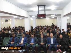 آیین گرامیداشت روز دانشجو با حضور معاون سیاسی ، امنیتی استاندارآذربایجان شرقی در دانشگاه فرهنگیان برگزار شد. 4