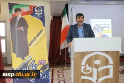 آیین گرامیداشت روز دانشجو با حضور معاون سیاسی ، امنیتی استاندارآذربایجان شرقی در دانشگاه فرهنگیان برگزار شد. 4