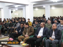 آیین گرامیداشت روز دانشجو با حضور معاون سیاسی ، امنیتی استاندارآذربایجان شرقی در دانشگاه فرهنگیان برگزار شد. 7