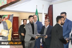 آیین گرامیداشت روز دانشجو با حضور معاون سیاسی ، امنیتی استاندارآذربایجان شرقی در دانشگاه فرهنگیان برگزار شد. 9