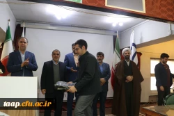 آیین گرامیداشت روز دانشجو با حضور معاون سیاسی ، امنیتی استاندارآذربایجان شرقی در دانشگاه فرهنگیان برگزار شد. 11