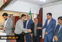 آیین گرامیداشت روز دانشجو با حضور معاون سیاسی ، امنیتی استاندارآذربایجان شرقی در دانشگاه فرهنگیان برگزار شد. 14