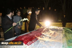 اولین مراسم سالگرد تدفین شهید گمنام در دانشگاه فرهنگیان پردیس علامه امینی تبریز برگزار شد. 8