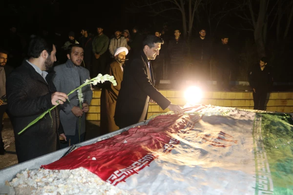 اولین مراسم سالگرد تدفین شهید گمنام در دانشگاه فرهنگیان پردیس علامه امینی تبریز برگزار شد. 8